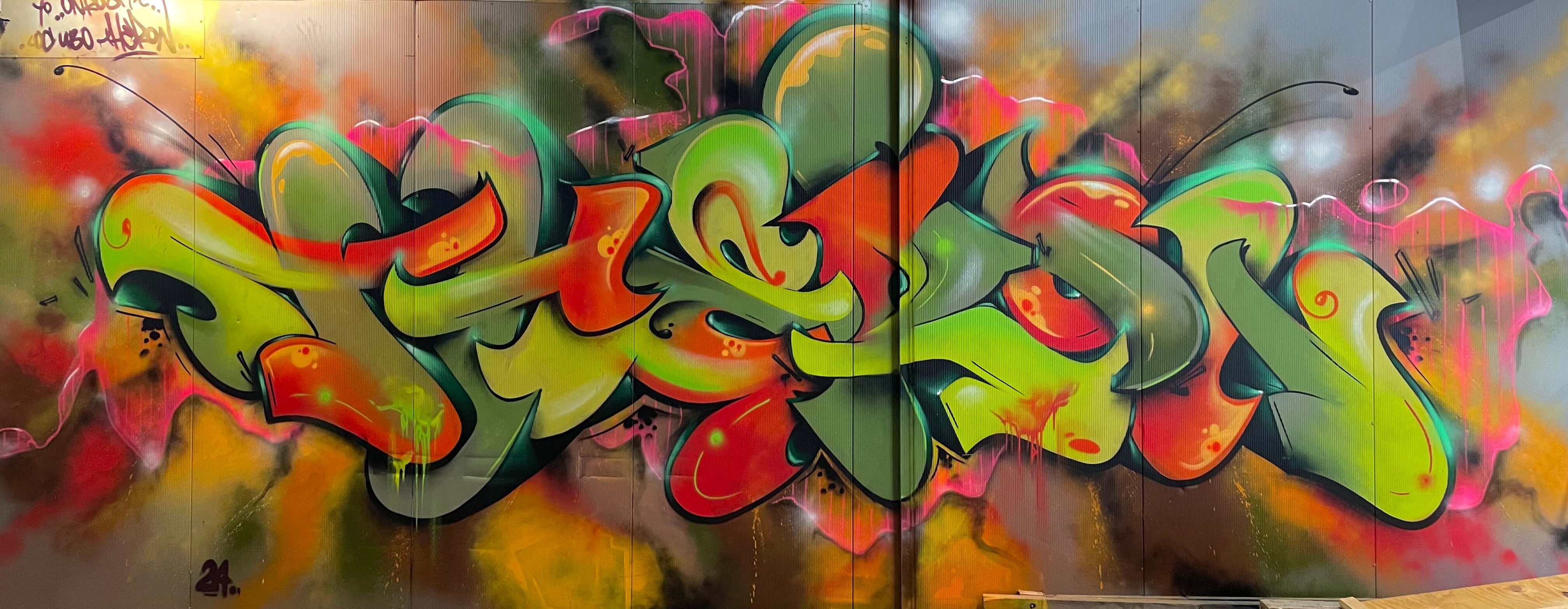 Graffiti in Den Bosch together with Onrush