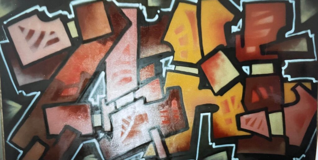 Later, Theron was given the opportunity to create a graffiti piece on a cover plate of a snooker table within the same youth hangout Het Jonck. His artwork added a vibrant touch to the gaming area, captivating the young visitors with its dynamic and colorful design. Theron's artistic contributions continued to enhance the creative ambiance of the youth space, inspiring aspiring artists and leaving a lasting impression on all who experienced his work.