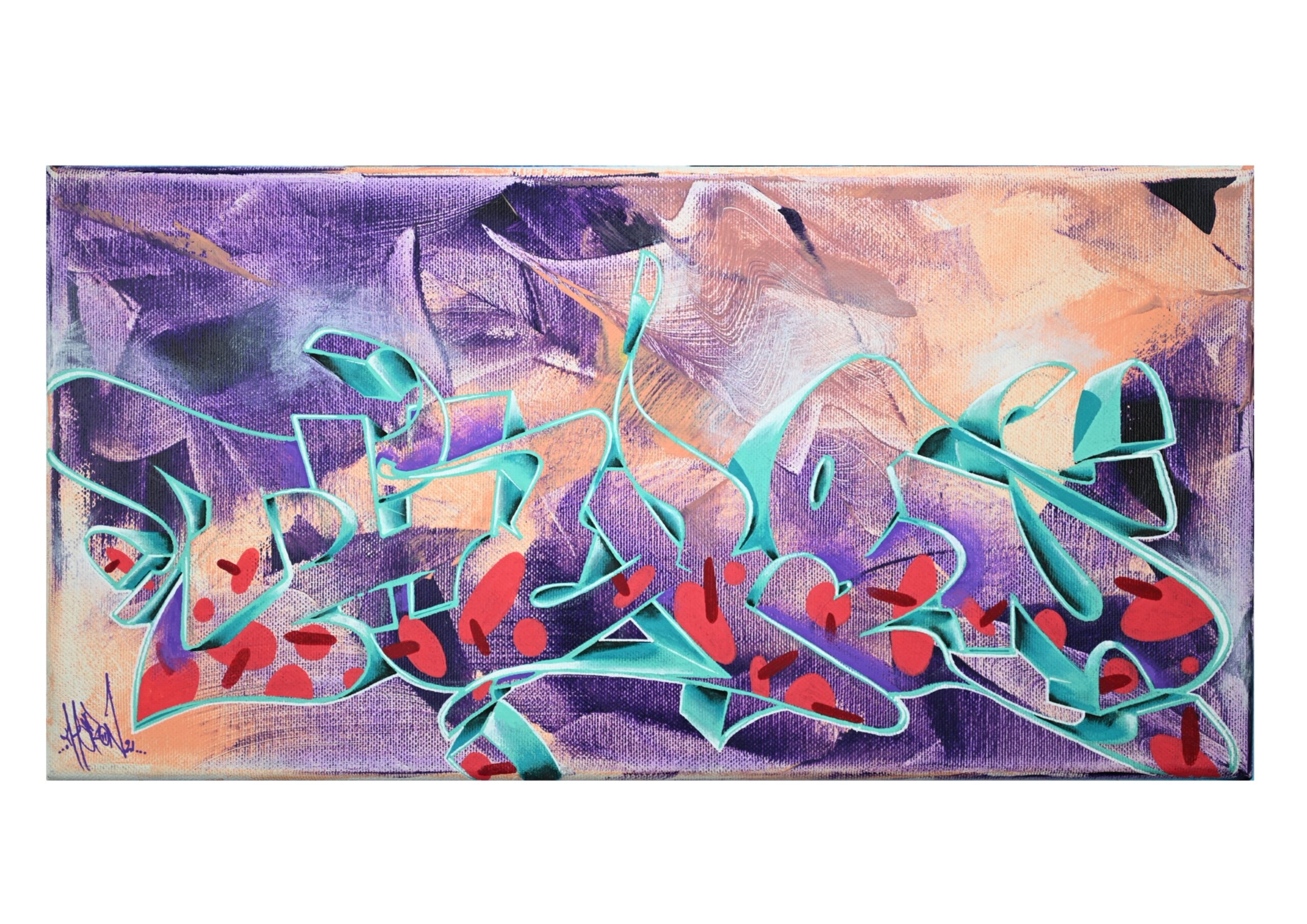 Purple-Turquoise Theron - Image 2