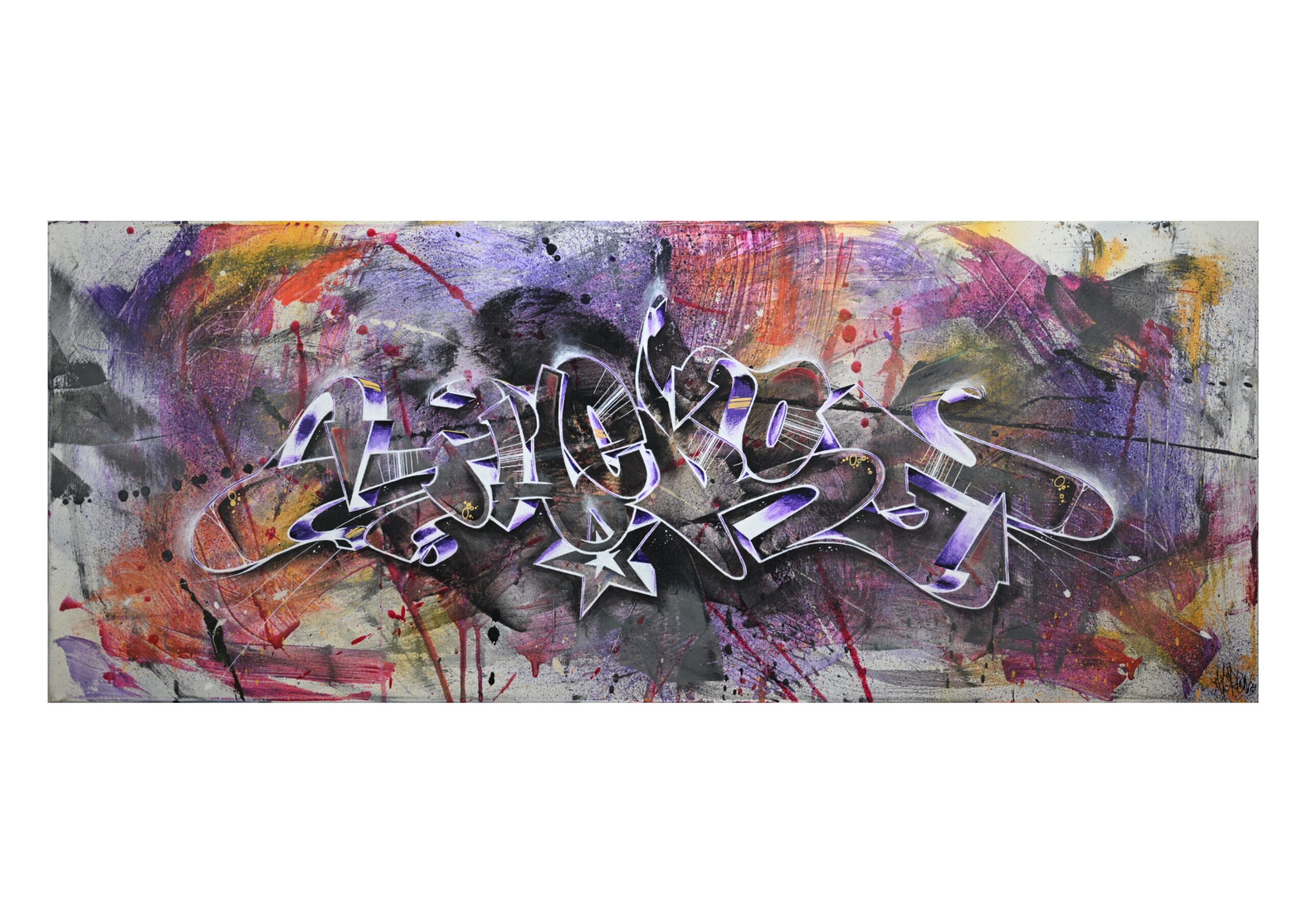 Purple-White Theron - Image 2